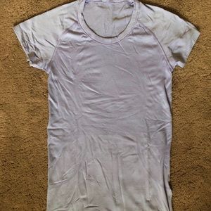 Lululemon short sleeve athletic shirt